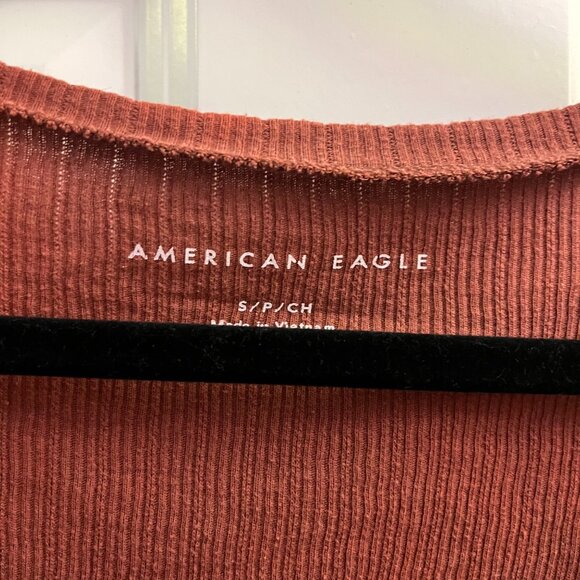 Basic American Eagle Long-sleeve Top - Picture 2 of 3